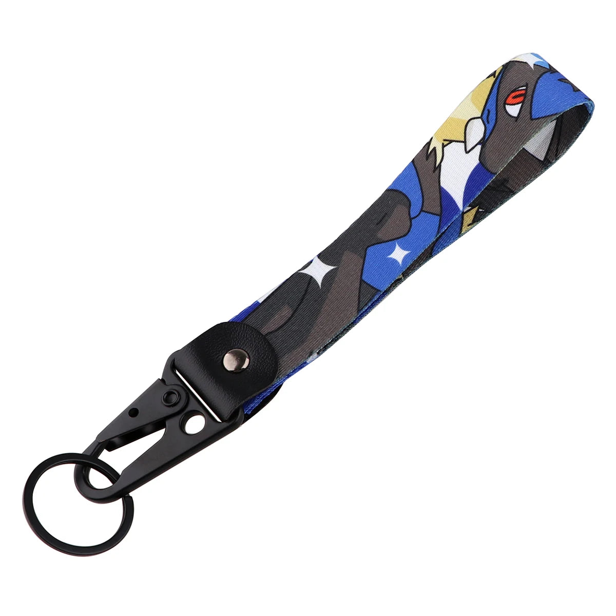 Anime Dinosaur Keychain Lanyard – Cute Car Keyring Toy Bag Pendant & Key Holder Gift