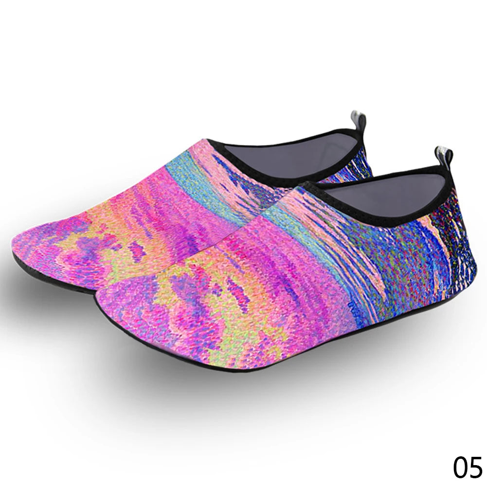 Women’s & Men’s Diving Shoes – Aqua Water Sport Socks, Barefoot Sneakers for Swimming, Surfing, Snorkeling, Fitness & Dance