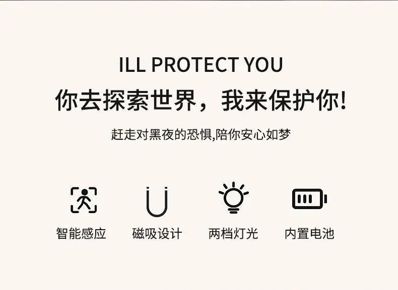 Miffy Rabbit LED Smart Sensor Night Light – Bedside & Bedroom Ambient Light