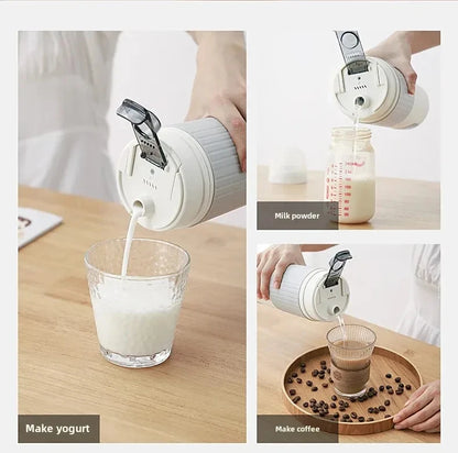 650ml Portable Electric Kettle — Travel Water Boiler with Temperature Control, LED Display Smart Teapot