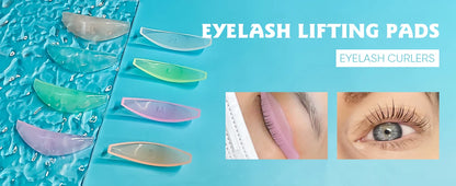 Libeauty Silicone Eyelash Perm Pads – Lifting Rods & Shields for Lash Curling, Makeup Applicator Tool