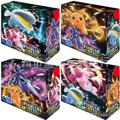 324/360 Pcs Pokémon Card Set – SCARLET & VIOLET 151, Obsidian Flames, PALDEAN FATES, Ultra Prism, English Booster Battle Cards