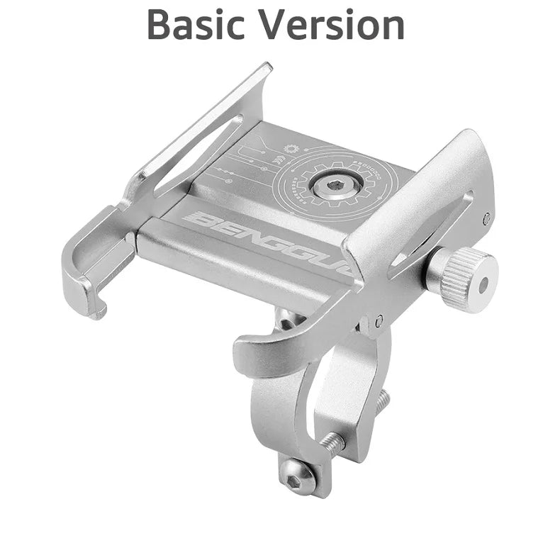 iBudim 360° Bike Phone Holder — Adjustable Handlebar Stand for 4.7–7.0" Smartphones & Motorcycles