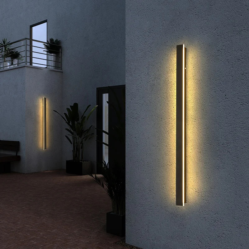 LED Outdoor Wall Light – Modern Waterproof IP65 Porch & Patio Lamp, Rainproof Exterior Wall Sconce for Garage & Garden