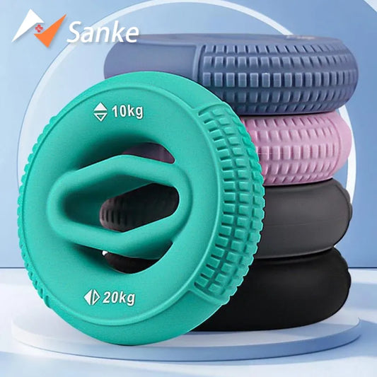 Silicone Hand Grip Strengthener and Finger Exerciser Rings - Forearm and Finger Physical Fitness - 24BD