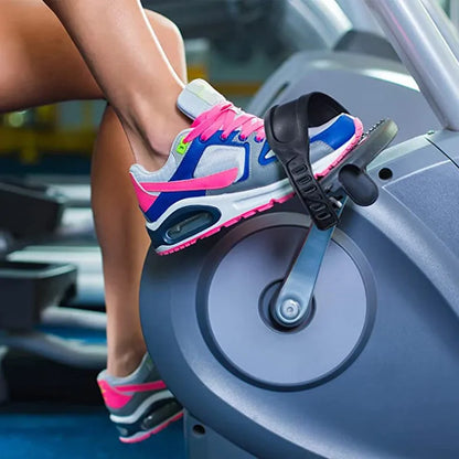 2/4pcs Exercise Bike Pedal Straps – Adjustable Length Cycling Belts for Stationary Fitness, Fix Bands Tape