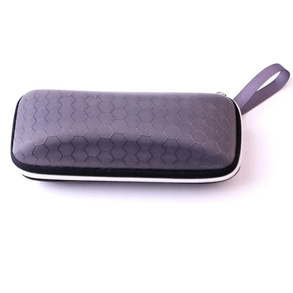 Eyewear Case with Lanyard and Zipper - Universal Sunglasses and Glasses Box for Men and Women, Durable Protective Cover