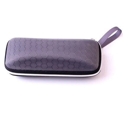 Eyewear Case with Lanyard and Zipper - Universal Sunglasses and Glasses Box for Men and Women, Durable Protective Cover