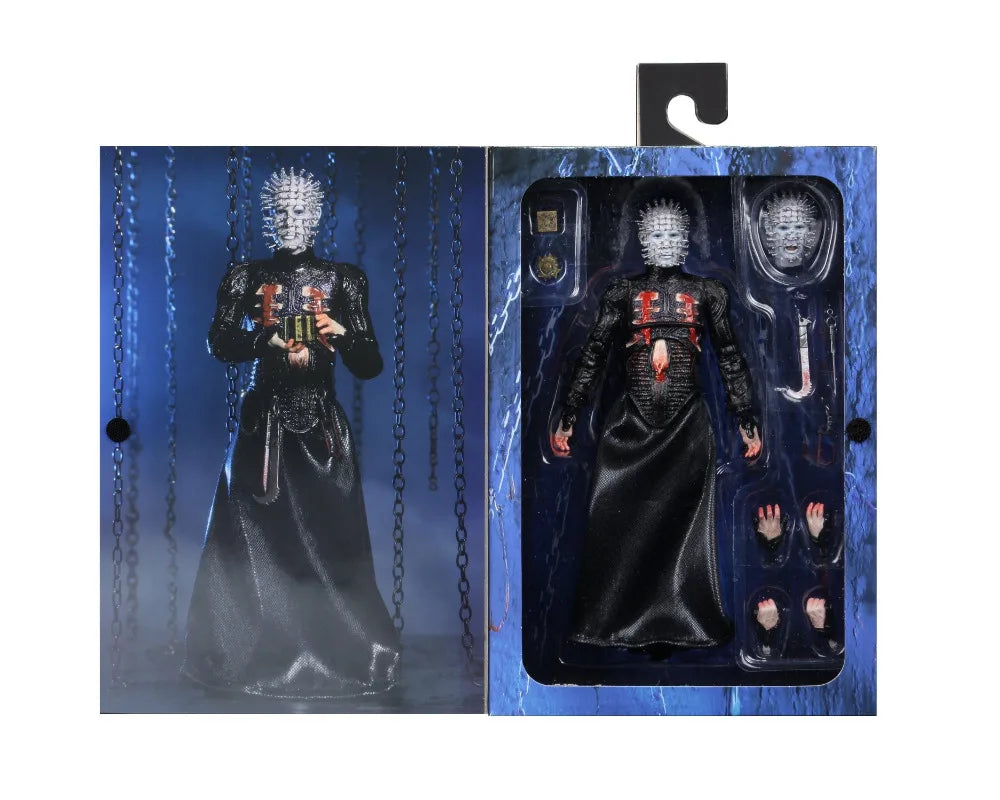 NECA Hellraiser Ultimate Pinhead Action Figure – Movable PVC Collectible Toy, Perfect Birthday Gift