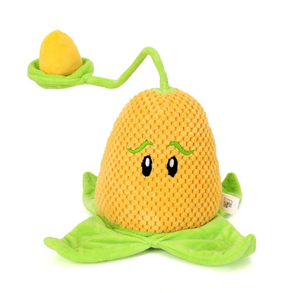 Plants vs Zombies Plush Toy Set – Sunflower, Peashooter & Kernel-pult Soft Figures Pillow for Kids Christmas Gift