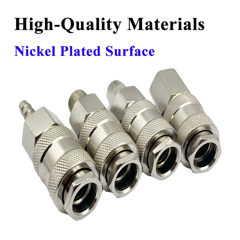 EU Air Hose Quick Release Coupling Fittings – European Standard Compressor Pneumatic Connector Accessories