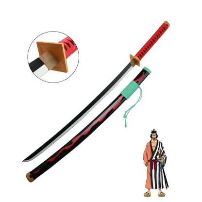 1:1 Roronoa Zoro Katana Wooden Toy Swords – Wado Ichimonji, Shusui, Enma Anime Cosplay Props & Collectible Weapons