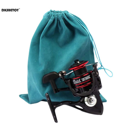 Universal Fishing Tackle Storage Bag – Durable Soft Flocking Outdoor Camping Bag