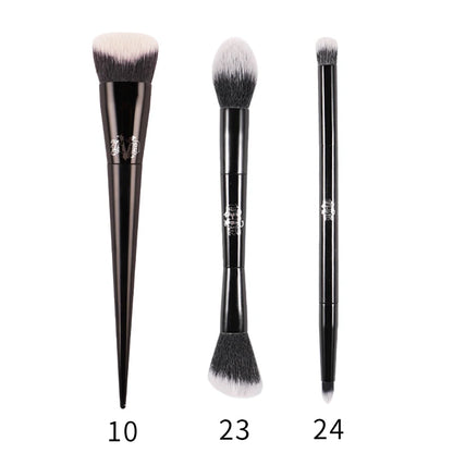 Kat Von D Makeup Brush Set – KVD Foundation, Blush, Highlight, Concealer, Powder & Eyeshadow Brushes Kit