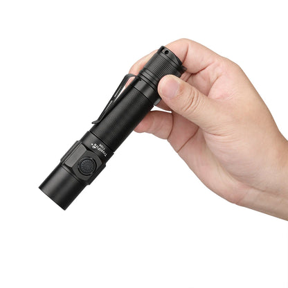 Trustfire T10R Tactical LED Flashlight — 1800 Lumen, USB-C Rechargeable 18650 Torch with Dual Switch