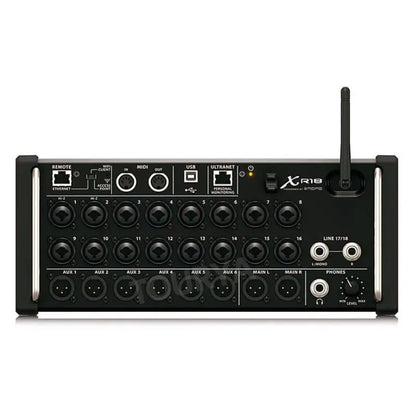 Air 1:1 XR12/XR16/XR18 Rack Mount Digital Mixer – Professional WiFi DSP Audio Mixer for DJ & Studio, USB Recorder Built-in