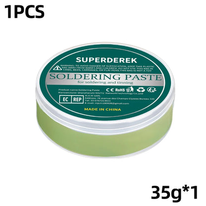 35-300g Solder Paste Rosin Flux | No Clean Soldering Flux for Electronics & Circuit Boards