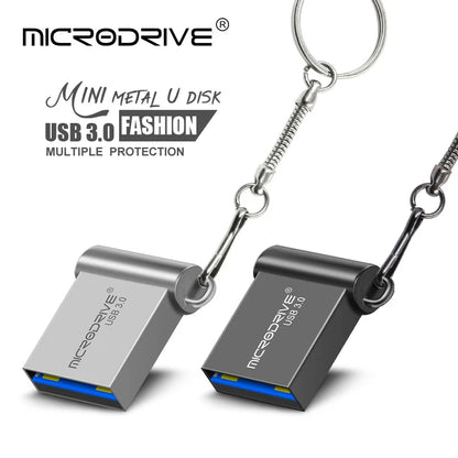 High-Speed USB 3.0 Mini Flash Drive – 16GB 32GB 64GB 128GB Portable USB Storage Key