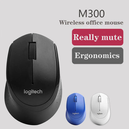 Logitech M330 Silent Wireless Mouse - 1000DPI Optical Mouse with 2.4GHz USB Receiver for Office and Home PC Use