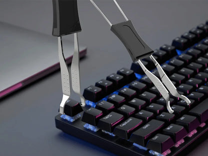2 in 1 Mechanical Keyboard Keycap Puller – Universal Keycap Shaft Remover & Button Extractor