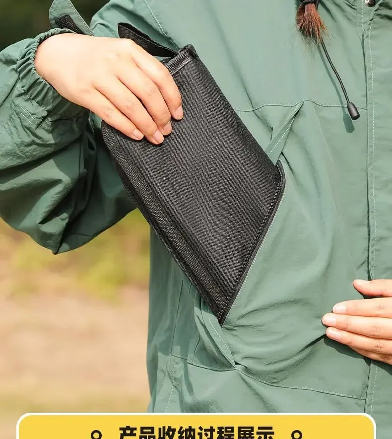 Portable Multifunctional Outdoor Picnic Camping Folding Chair – Ultra-Light Fishing Stool, Travel Stool & Accessories