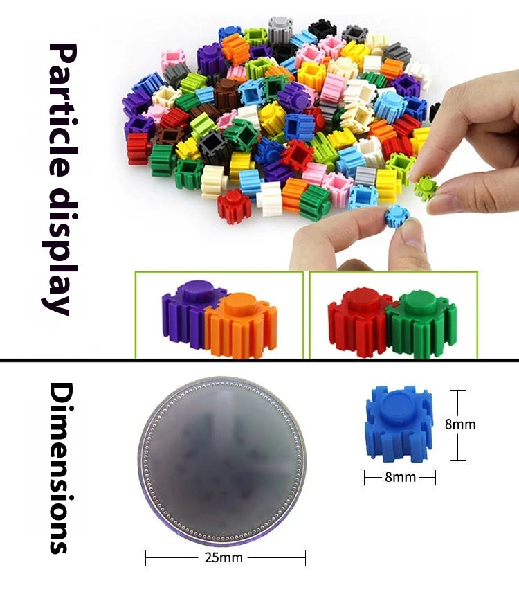 Kawaii Disney Stitch Building Block Toy – Giant Assembly Statue for Kids Birthday Gift & Desk Decoration