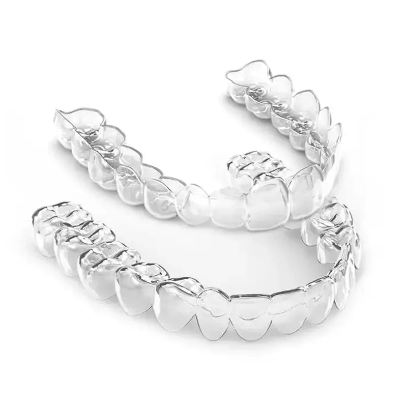 2 Piece Teeth Tray Whitening Braces - Oral Hygiene & Bleaching Teeth C ...