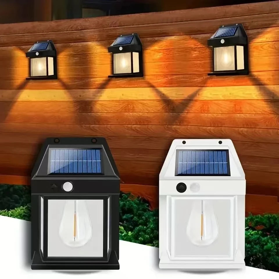 Powerful Outdoor Solar Lamp - Waterproof Solar-Powered Streetlight LED Lighting for Garden and External Decoration
