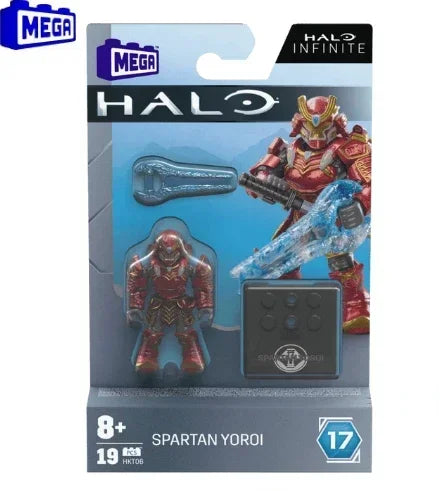 Megas Halos Construx Infinites Heroes Series – 17 Spartan Yoroi Kovan Agryna Action Figures & Collectibles