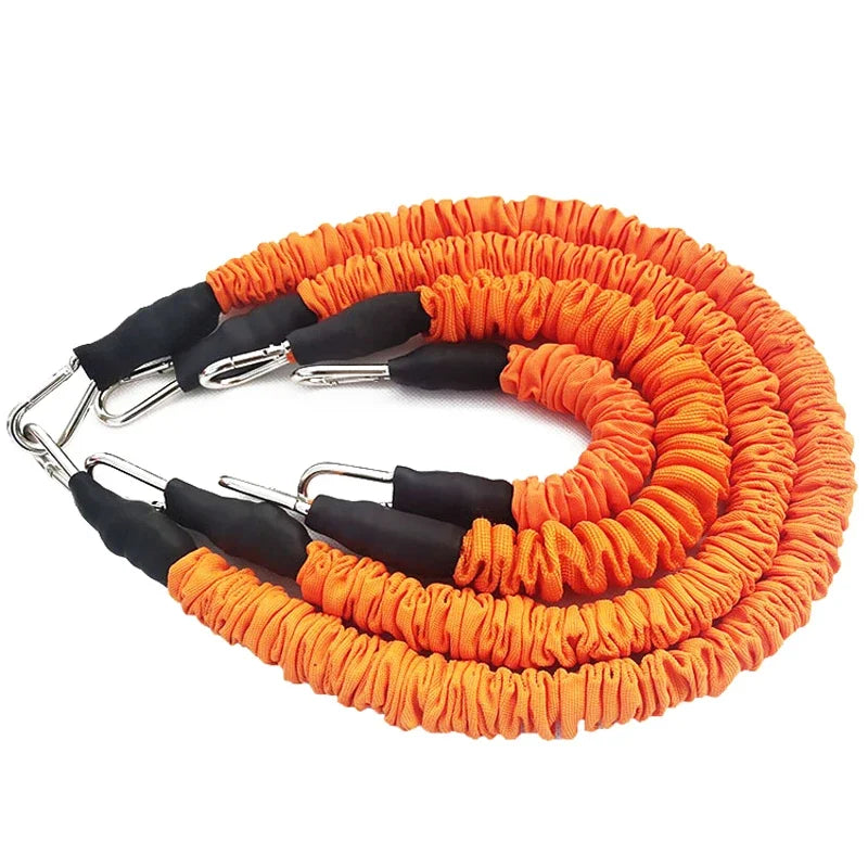 Thickened Latex Resistance Bands — 30/42/65/80cm Pull Rope for Gym, Fitness Training & Taekwondo (Customizable)