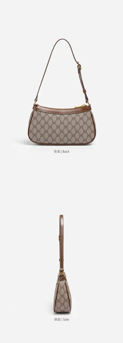 Designer Luxury Women’s Underarm Tote Bag – Fashionable Single-Shoulder Crossbody Bag for Commuting