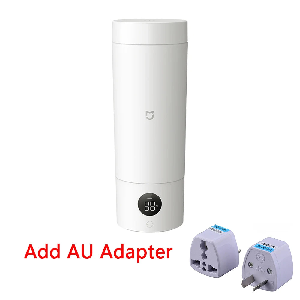 XIAOMI Mijia Portable Electric Kettle 2 — 350ml Smart Temperature Insulated Thermos Cup Fast Water Boiler for Travel
