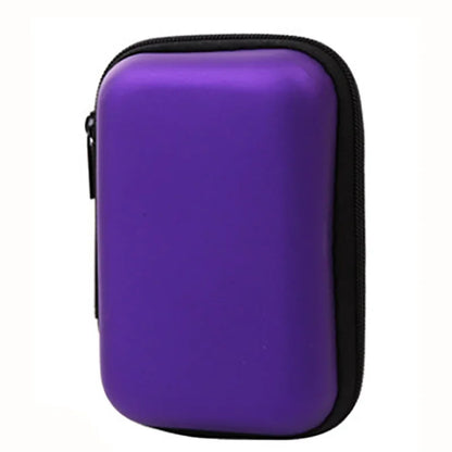 Rectangle Portable Storage Bag – Zip Lock Organizer for Phone, Data Cables, Chargers, and Accessories