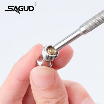 Airbrush Accessories Replacement Maintenance Tools for Any Airbrush Spray Gun Needle Packing Nut & Valve Screw Replace Parts Kit