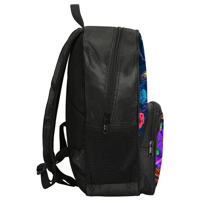 Wobbly Life Gaming Backpack – Funny School & College Bookbag for Students, Men & Women Daypack