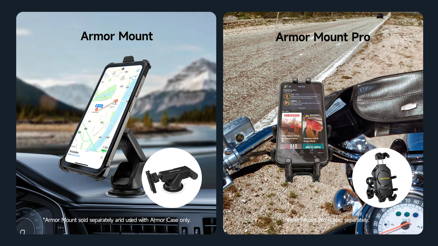 Ulefone Armor 25T Pro 5G Rugged Smartphone – Thermal Imaging, Night Vision, Android 14, 64MP Camera, NFC, Waterproof, 33W Charging