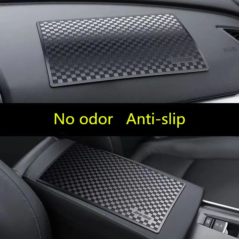Car Non-Slip Silicone Dashboard Phone Mat | Anti-Slip Storage Pad for Car Mobile Phone Accessories