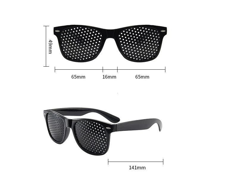 Anti-Myopia Pin Hole Glasses – Vision Correction & Eye Fatigue Relief for Men & Women