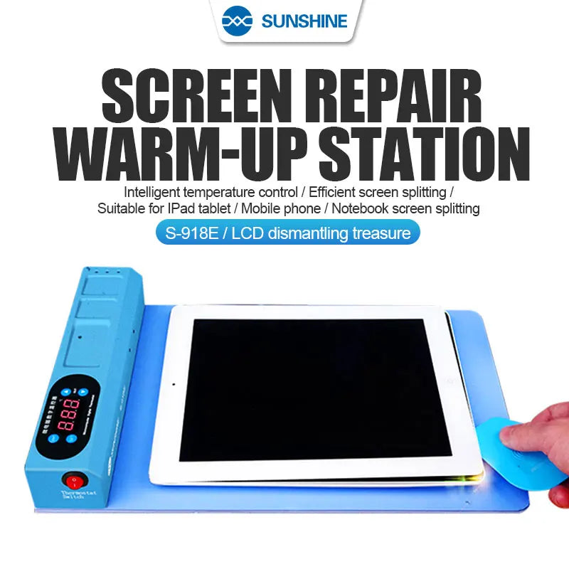 Sunshine S-918E LCD Screen Splitter – Heating Separator Pad for Phone & iPad Repair
