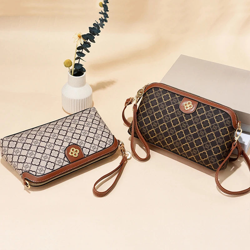 High-Quality PU Leather Women’s Shoulder Bag – Small Luxury Crossbody Messenger Handbag & Phone Satchel