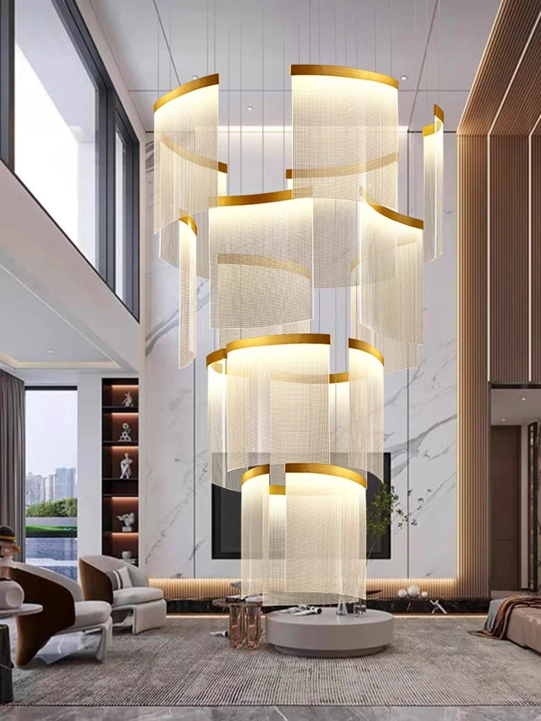 Modern LED Ceiling Pendant Lamp – Decorative Indoor Lighting Chandelier for Bedroom & Dining Room