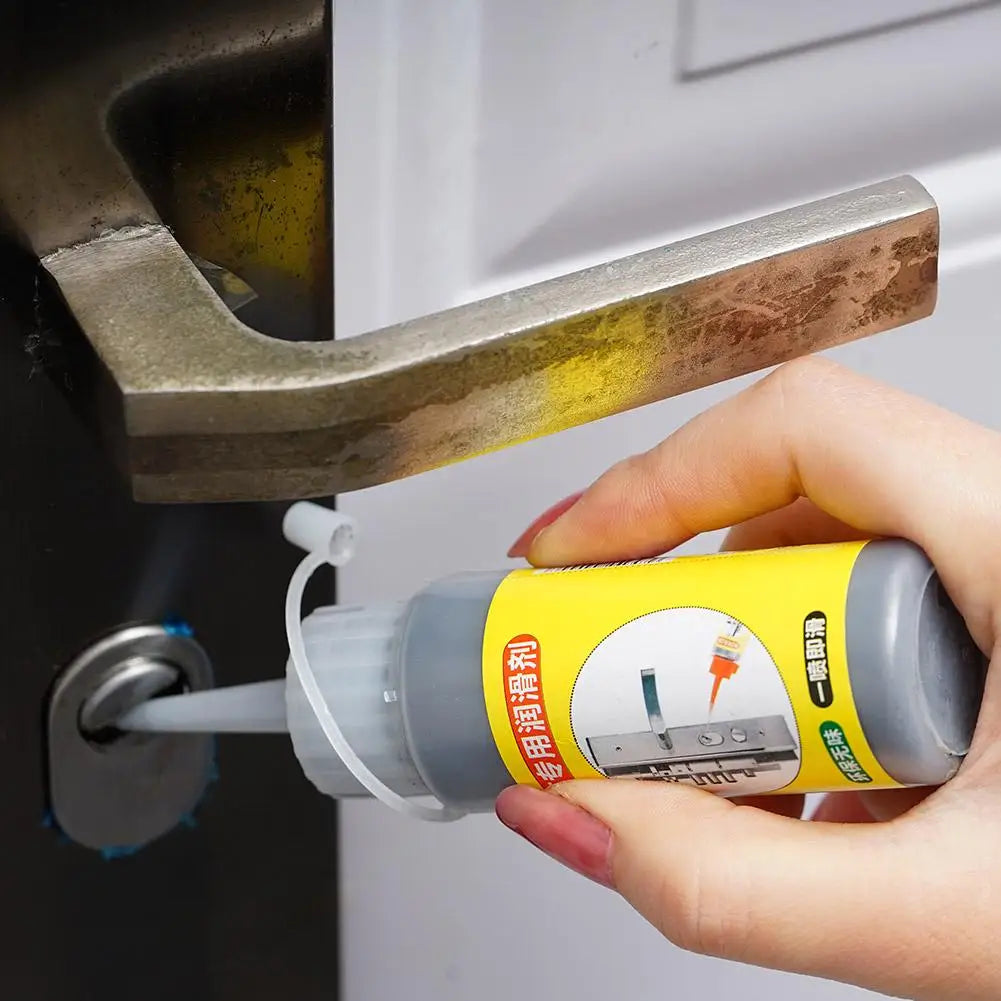 60ml Graphite Powder Lubricant - Natural Lock Core & Keyhole Lubricant for Windows, Keys, Door Guides & Hinges