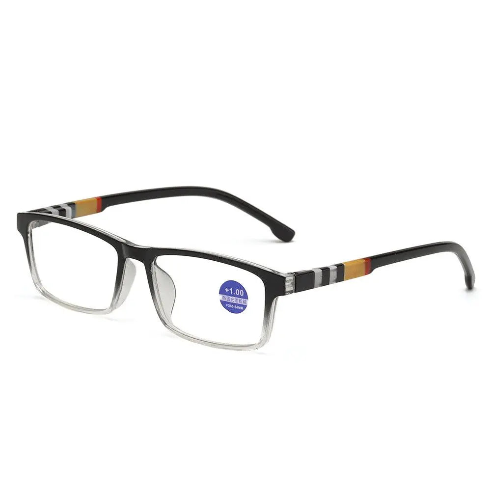 Sports Reading Glasses - Anti-Blue Light TR90 Frame Eyewear for Men & Women (+100 to +400)