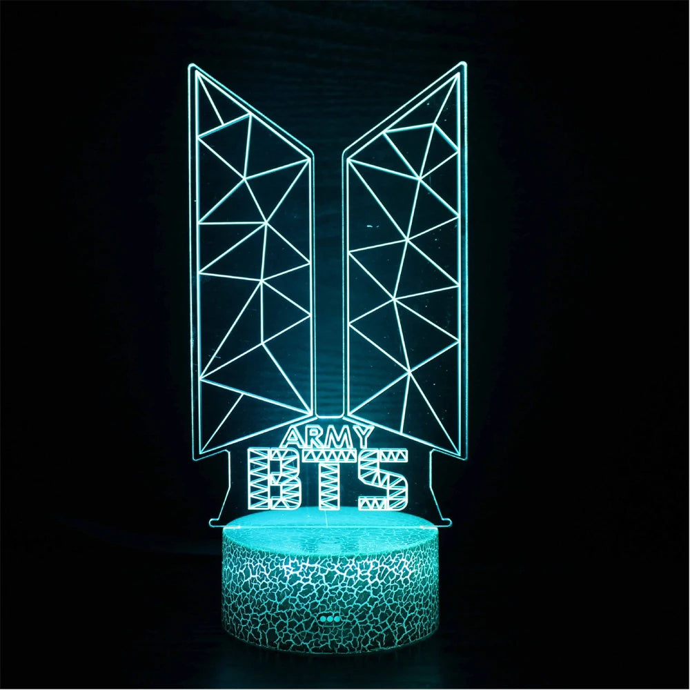 16-Color 3D Teddy Bear Night Light – LED Color-Changing Lamp for Kids & Gifts