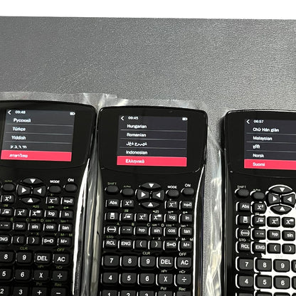 Fashion Student MP4 Player & Calculator – Emergency Button, Quick Response, Text & Video, Privacy Film Option