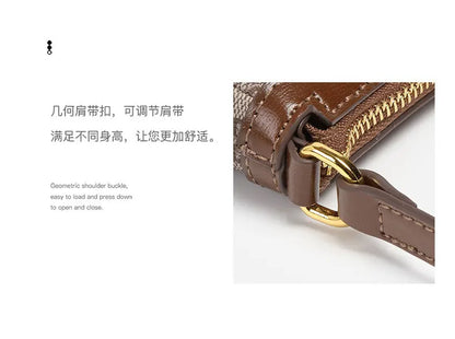 Designer Luxury Women’s Underarm Tote Bag – Fashionable Single-Shoulder Crossbody Bag for Commuting