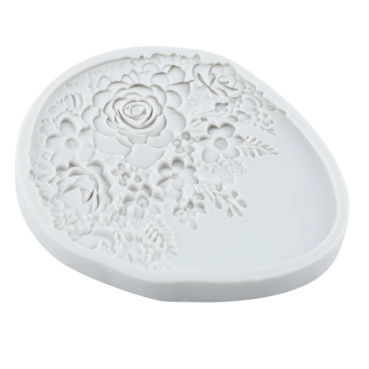 Easter Silicone Molds – Egg & Flower Fondant, Cake Decorating, Cupcake Topper, Chocolate, Candy, and Resin Craft Mold