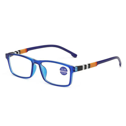 Sports Reading Glasses - Anti-Blue Light TR90 Frame Eyewear for Men & Women (+100 to +400)