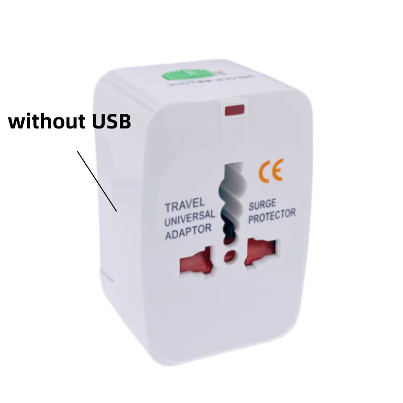 Universal Power Plug Adapter - International Travel AC Charger Convert ...