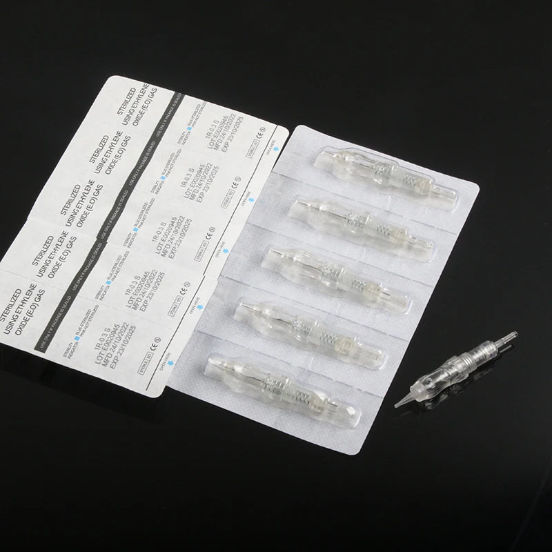 Revolution Tattoo Eyebrow Cartridge Needles for P300 Machine – 10/20/50/100PCS PMU Makeup Tips